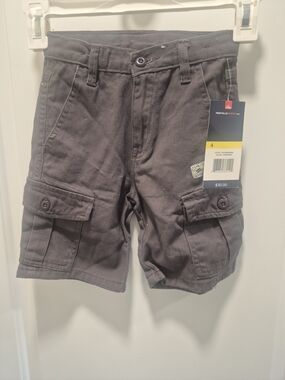 Perry Ellis Boys Cargo Shorts - Gray